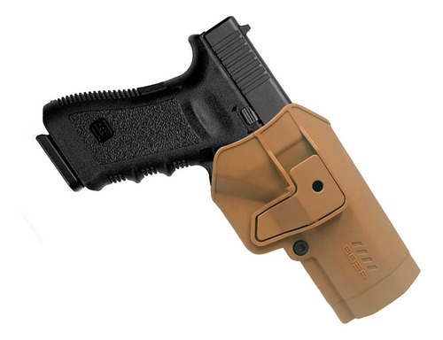 Funda Pistolera Táctica Polímero Nivel 2 Glock 17 17/22/31