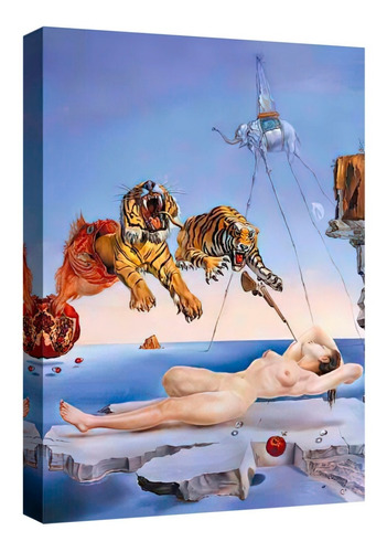 Cuadro Canvas Sueño Causado El Antes Despertar Salvador Dalí