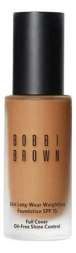 Base de maquillaje líquida Bobbi Brown Skin Longwear Skin Long Wear Liquid SPF15 30 ml Honey