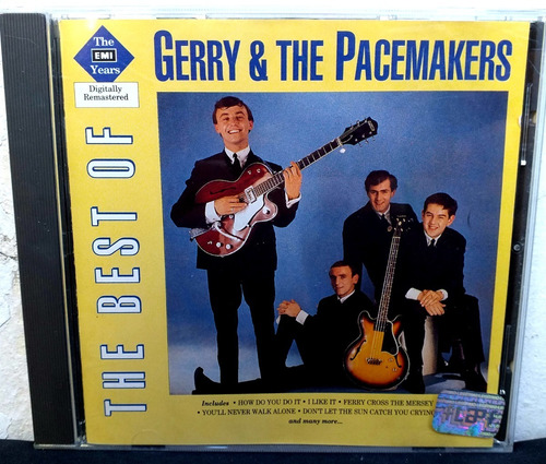 Gerry & The Pacemakers - The Best Of Emi - Cd Ingles 1992