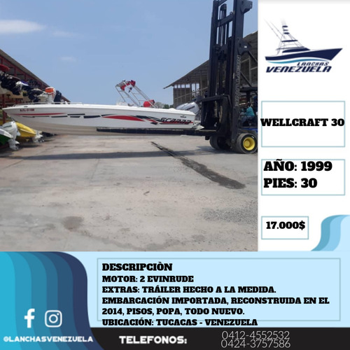 Lancha Wellcraft 30 Lv346