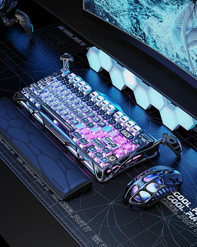 Gravastar Mercury K1 Pro 75% Inalámbrico Mecánico...