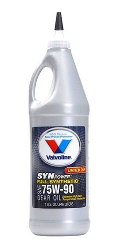 Aceite Transmision Valvoline Synpower 75w90- Sintetico