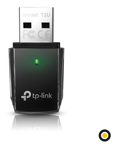 Imagen 1 de 10 de Placa Red Adaptador Wifi Usb Tp-link Archer T2u Doble Banda