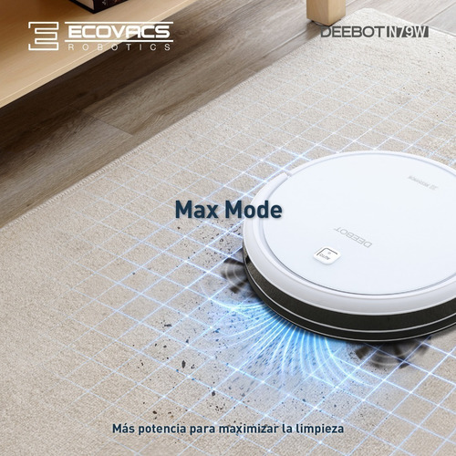 Imagen 8 de 10 de Robot Aspiradora Ecovacs Deebot N79w Con Wifi Y Autorecarga