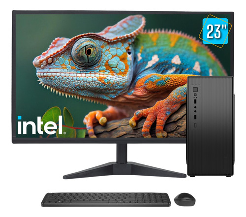 Computador Completo 2eletro Speed Intel Core I5, 8gb Ram, Ssd 1tb, Bivolt, Monitor 23 Full Hd - Cd2e-0130sp