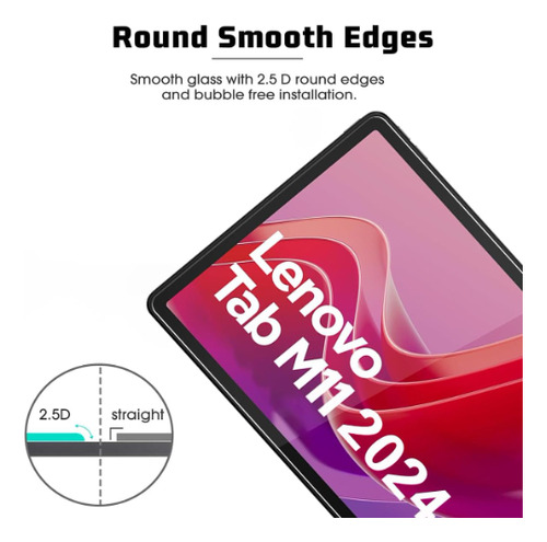 Teknet Mica Cristal Para Lenovo Tab M11 Tb330 De 11 Pulgadas