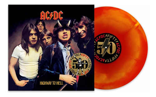 Ac/dc - Highway To Hell - Vinilo Hellfire 50 Aniversario