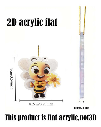 . Adorno En Forma De X Con Forma De Abeja En Forma De X,