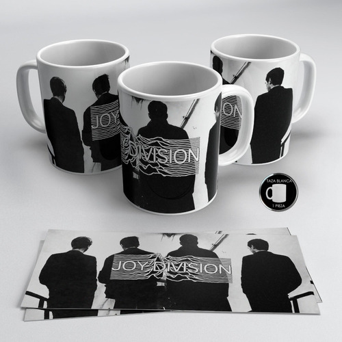 Taza Blanca 11 Oz / Joy Division , M02 (1 Pz)