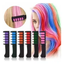 Comprar 6 Tizas Para El Cabello Tinte Temporal Lavable Niños Adultos
