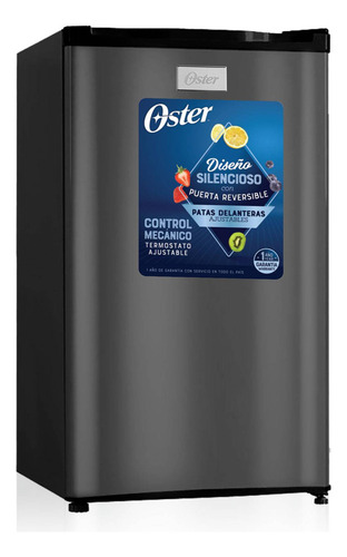 Frigobar Oster Os-pmbme92bb 85 Lt. Gris