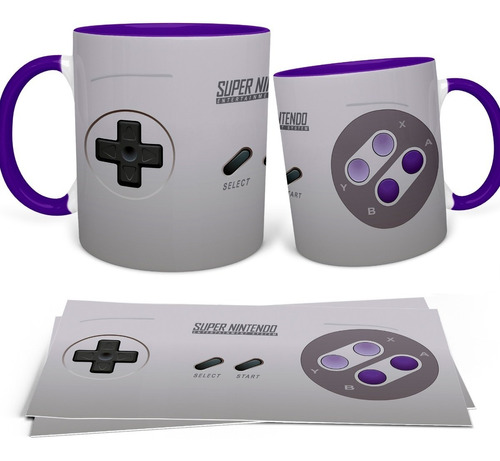 Taza Gamer Videojuegos Retro Clásicos Nintendo Sega Psx