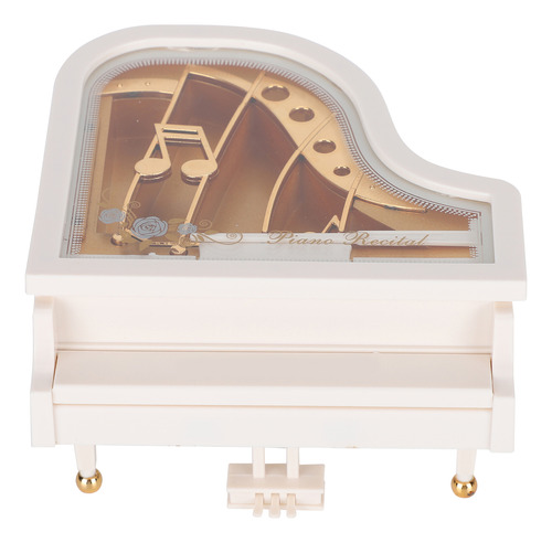 Caja De Música Para Piano, Escritorio Mecánico, Decoración D