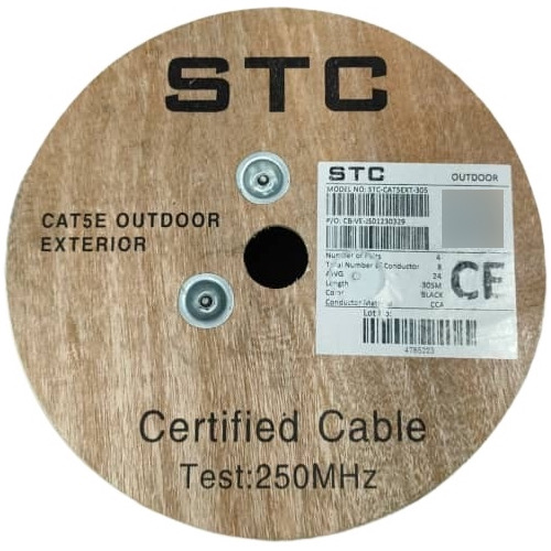 Cable Utp Outdoor Cat5e 305 Mts Stc Exterior