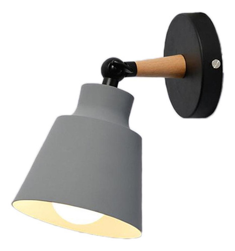 Lámpara De Pared Led Moderna Lámpara De Techo Gris
