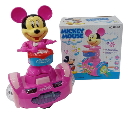 Juguete Niñas Figura Luz Y Sonido Minnie Mouse Regalo Fiesta