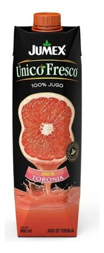 3 Pzas Jugo Jumex Único Fresco Toronja 960 Ml