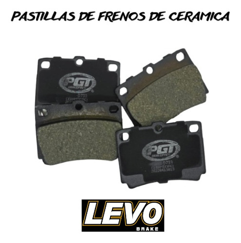 Pastilla Freno Ceramic Levo Trasera Montero Dakar 2001 7291