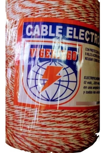 Cable Electroplastico 500 Metros Vigeriego Para Boyero