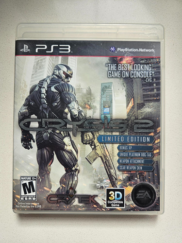 Crysis 2 Limited Edition Ps3 Físico
