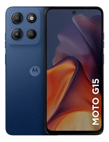 Smartphone Motorola Moto G15 - 128gb 12gb (4gb Ram+8gb Ram Boost)...
