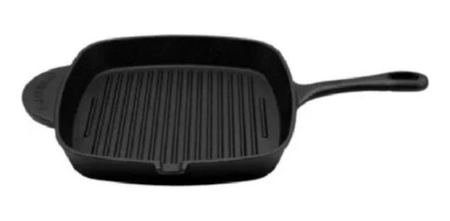 Sarten Grill Pan Hierro Fundido 24cm Black Bull