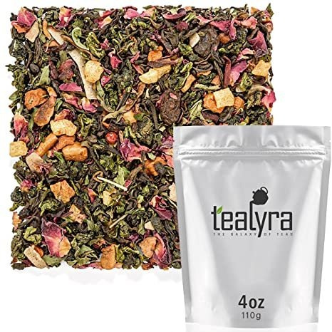 Tealyra - Berry Rose Slenderize - Pu Erh 5 Año De Edad Como