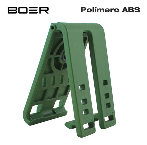 Clip Adaptador Boer Dual Pasacinto Molle Bo4