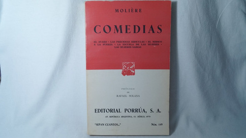 Comedias / Moliére