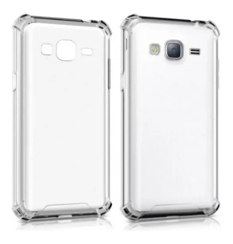 Capa Capinha Anti Impacto Para Samsung Galaxy J7 Metal 2016 Cor Transparente Liso
