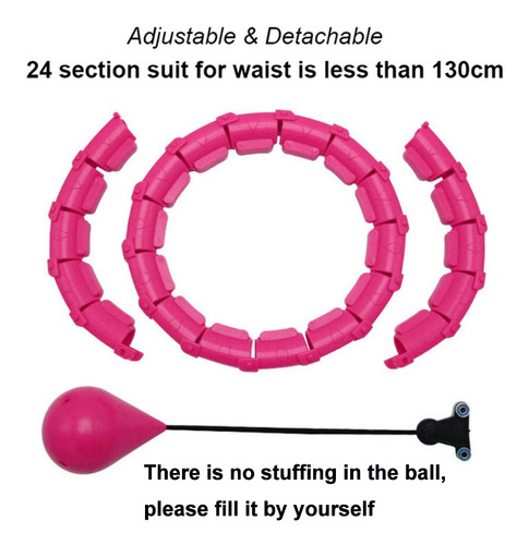 Imagen 9 de 10 de Hula Hoops Inteligentes Y Ajustables Para Bajar De Peso