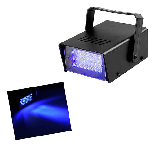 Led Blue Strobe Lights Dance Flash Strobe Lights Adjustable 