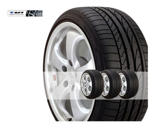 Kit 4u 245/45 R18 Potenza 050a Rft Bridgestone Runflat Envío