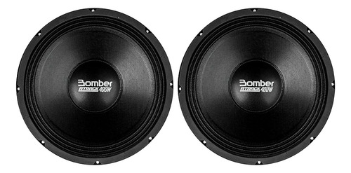 Kit Bomber 2 Woofer 15 Pol Atrack 400w Rms 4 Ohms Automotivo
