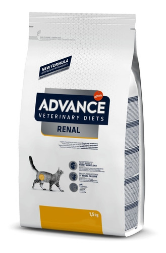 Alimento Gato Adulto Renal Advance 1.5kg