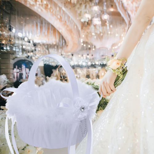 Cesta De Boda Decoración Accs Suministros De Fiesta Pelusa