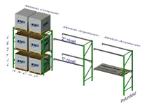 Comprar Rack Systems, Estantes Metálicos Carga Pesada Y Semi-pesada