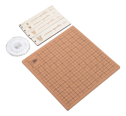Kit De Tablero De Macramé De 11.8 X 11.8 Pulgadas, Rejillas