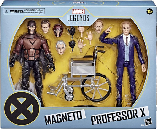 Marvel Legends Series X-men -magneto Y El Profesor X Hasbro