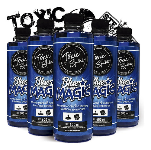 Toxic Shine | Blue Magic | Acondicionador De Cubiertas Gomas