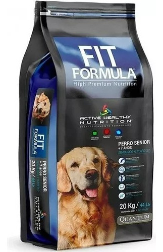 Fit Formula Perros Senior 20 Kg , Envío Gratis !!!