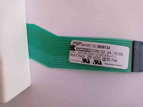 Imagen 3 de 5 de Key Panel Lavaplato Whirlpool 3385742 (original )