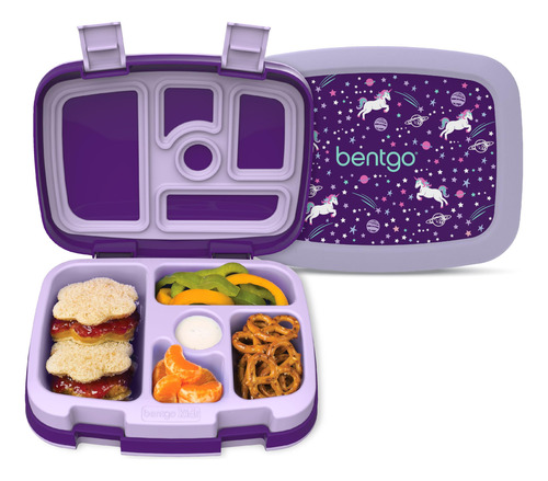 Bentgo Kids Imprime Unicornios A Prueba De Fugas