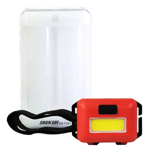 Kit Luz De Emergencia Led + Linterna Minera Alto Alcance