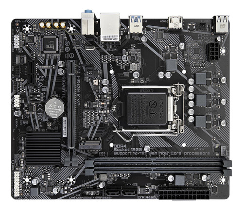 Tarjeta Madre H510m K V2 1200 Ddr4 M.2 Pcie 3.0 Micro Atx