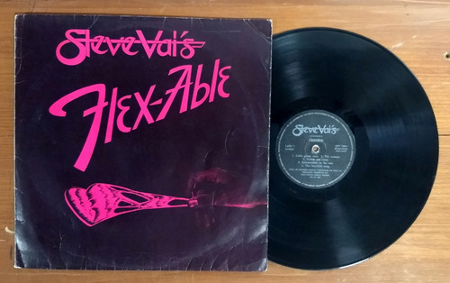Steve Vai Flexable 1990 Disco Lp Vinilo