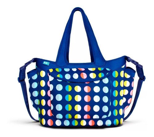 Bolso Bebé Maternal Moderno Nepreno Built Cambiador Azul Oy Color Azul marino Diseño de la tela Neopreno