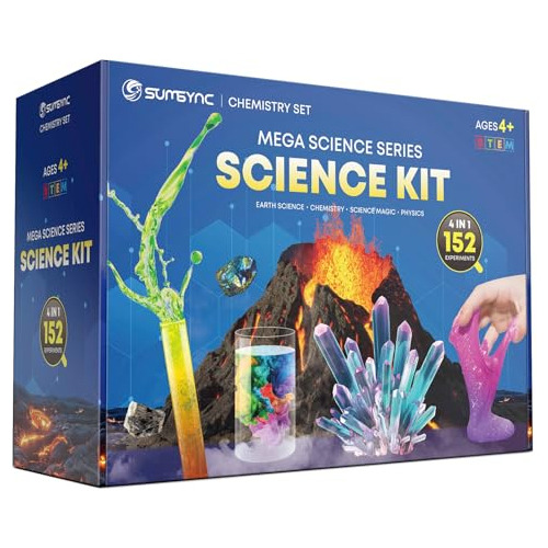 Kit De Ciencias Niños - Mega De Ciencias Más De 150 E...