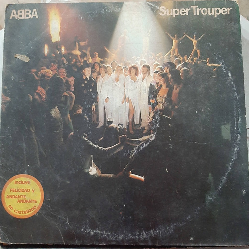 Vinilo Abba Super Trouper Insert Bi3